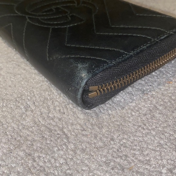 Gucci GG Marmont Zip Around Wallet - Picture 12 of 13